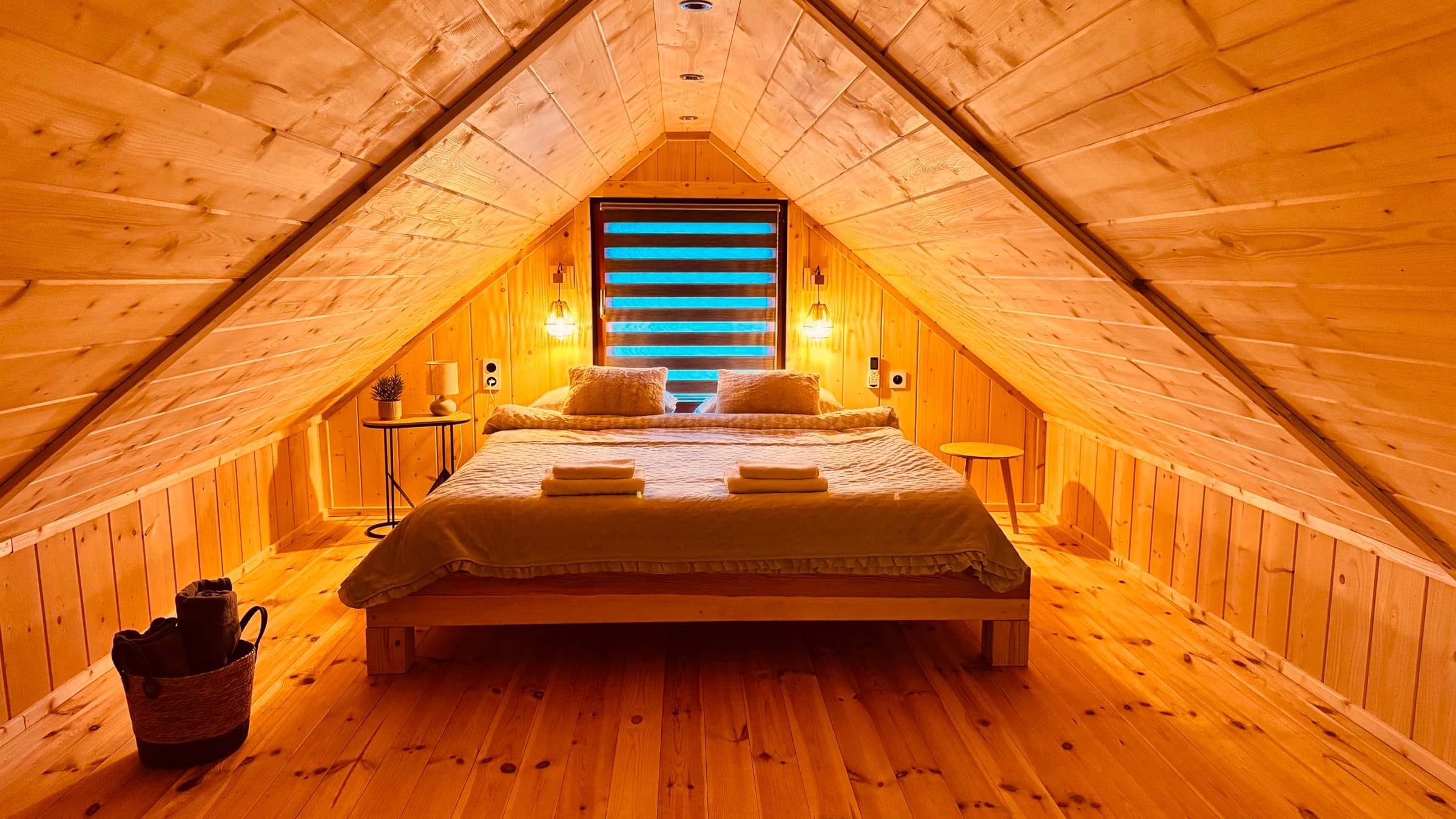 Bedroom — And finally — the bedroom
